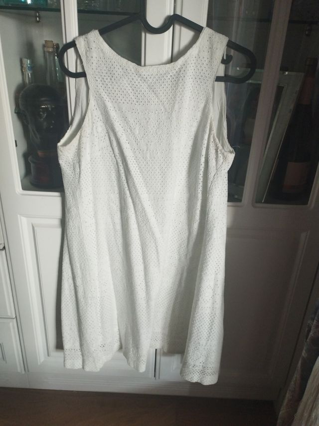 Vestido Blanco Suite calado