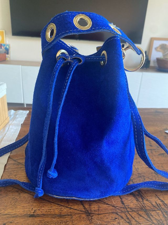 Bolso bombonera serraje