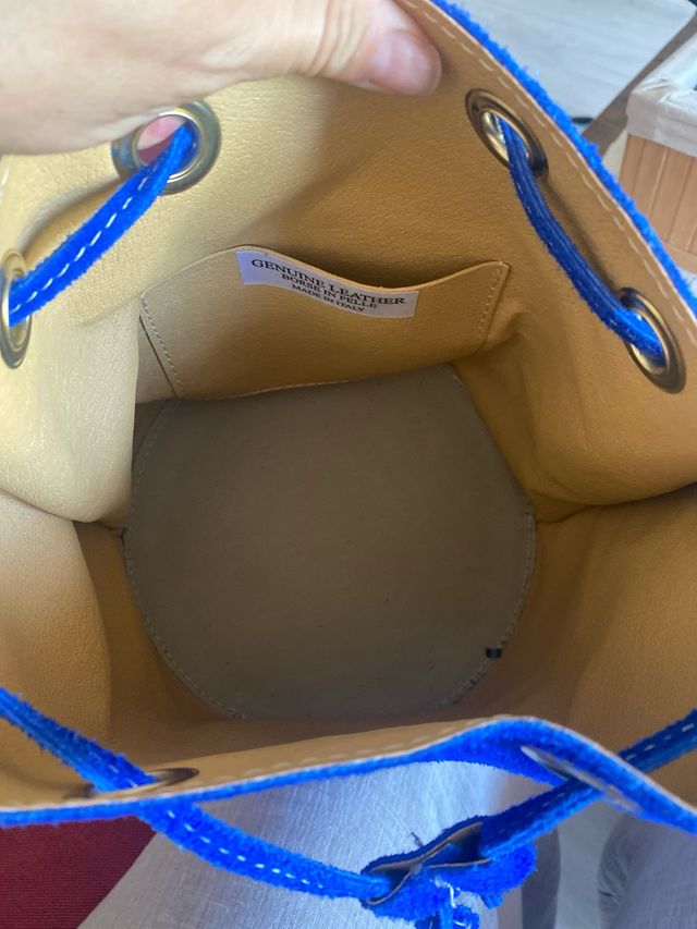 Bolso bombonera serraje