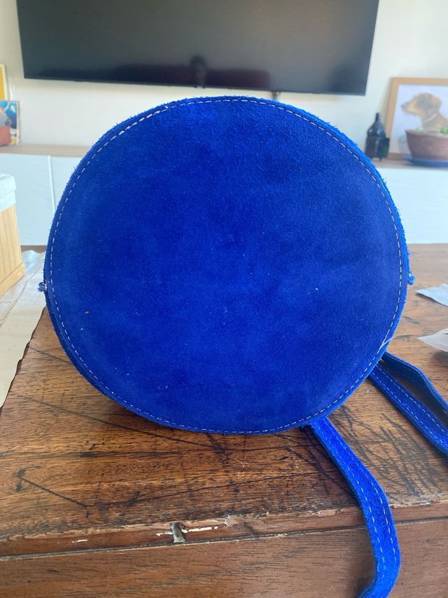 Bolso bombonera serraje