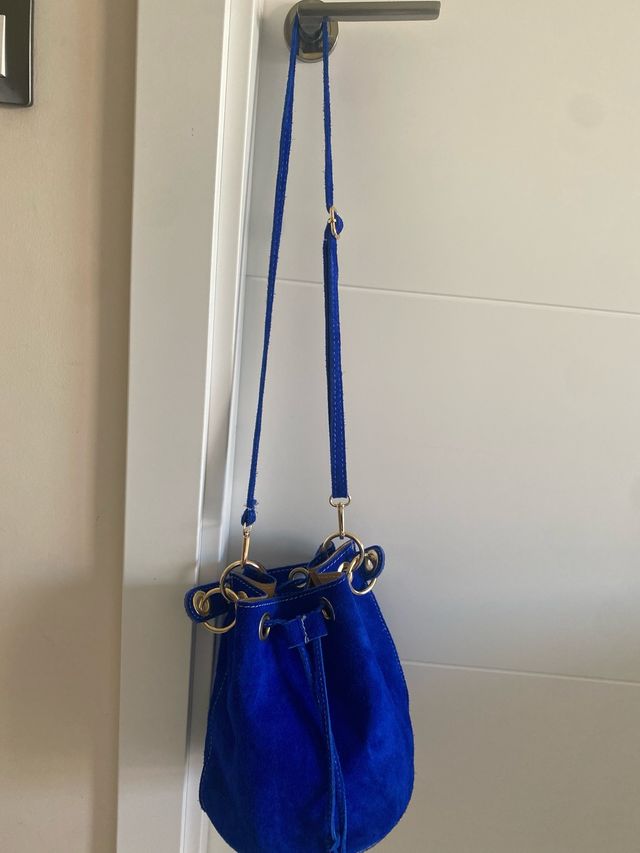 Bolso bombonera serraje