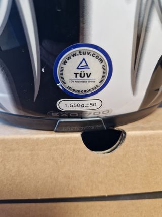 Casco moto scorpion talla L