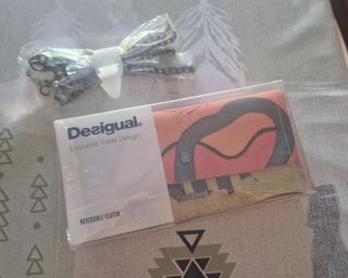 "DESIGUAL" CARTERA REVERSIBLE/BOLSO NUEVA