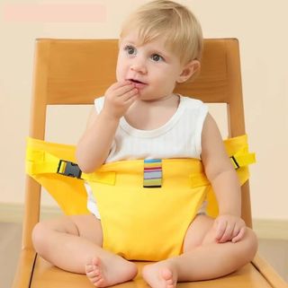 Asiento bebé portátil de tela