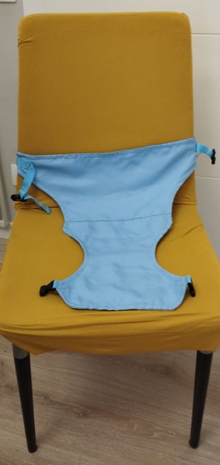 Asiento bebé portátil de tela