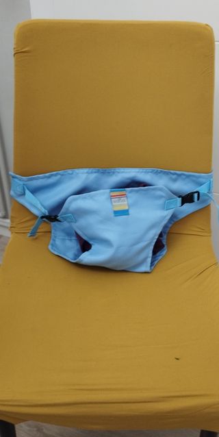 Asiento bebé portátil de tela