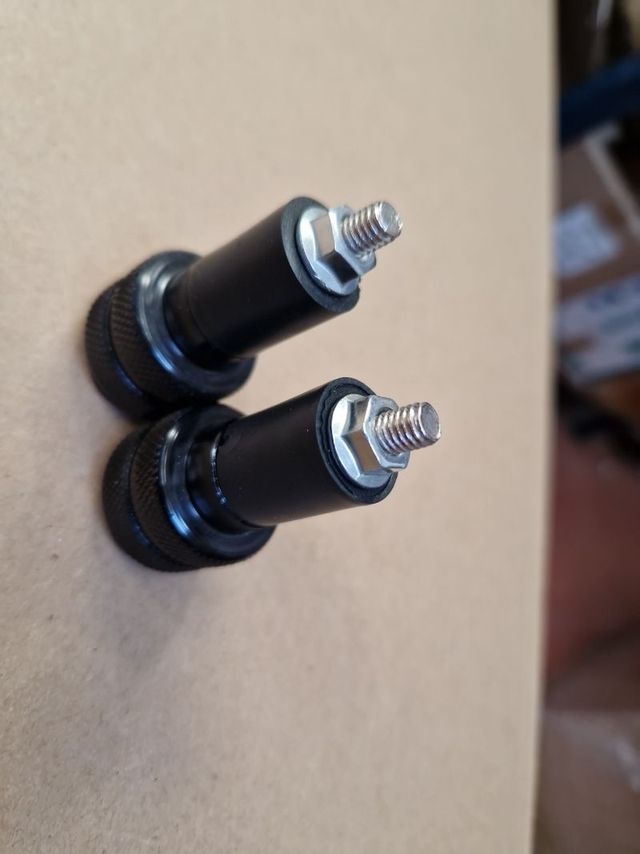 Contrapesos moto negros