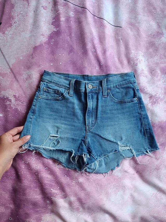 Pantalon corto short vaquero Levis
