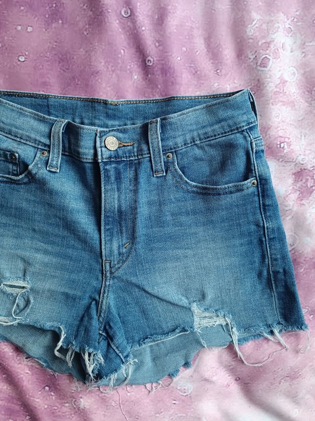 Pantalon corto short vaquero Levis