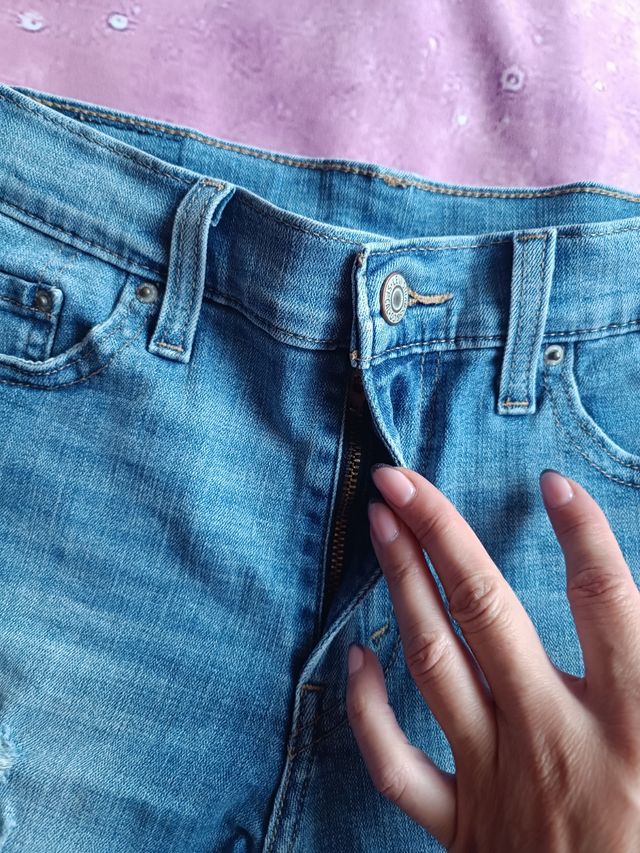 Pantalon corto short vaquero Levis