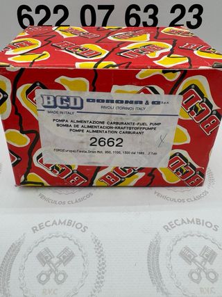 Ford fiesta orion bomba gasolina BCD