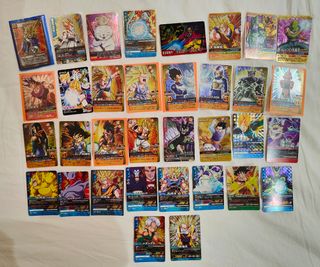 1000 cartas japonesas dragón ball