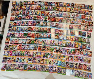 1000 cartas japonesas dragón ball