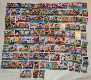 1000 cartas japonesas dragón ball