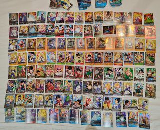 1000 cartas japonesas dragón ball