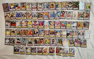 1000 cartas japonesas dragón ball
