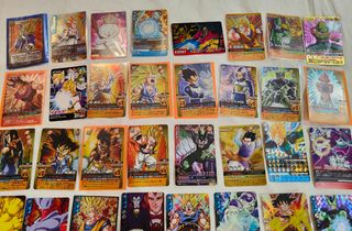 1000 cartas japonesas dragón ball