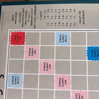 Jogo Scrabble Edition Francaise Jeux Spear Vintage