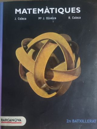 LIBRO MATEMÁTICAS 2 BACHILLERATO