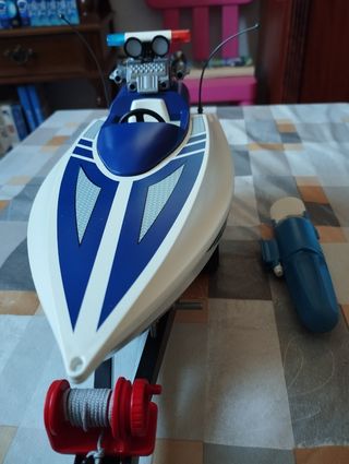 Playmobil 5187 - Coche policía y lancha