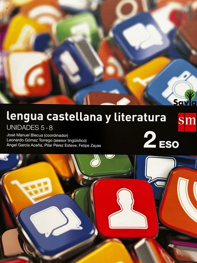 Libro Lengua 2º ESO SM SAVIA trimestral
