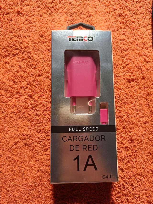 Cargador de red rosa
