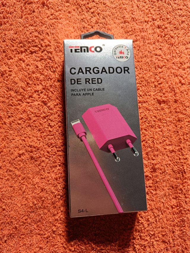 Cargador de red rosa