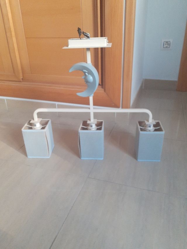 Lámpara infantil luna