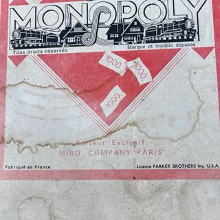 Jogo Monopoly Éditeur Exclusif Vintage