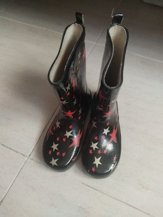 Botas agua niña Talla 31