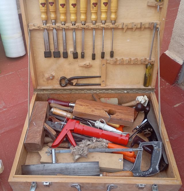 CASSETTA DEGLI ATTREZZI IN LEGNO