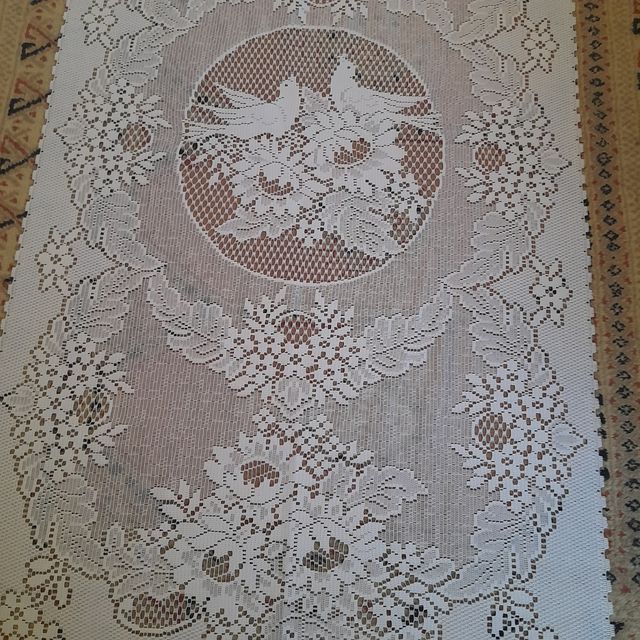 Tenda singola colombe vintage cm 60x170