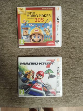 2 Juegos de Nintendo 3DS