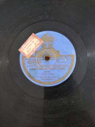 Lote 4 Discos Pizarra de Jotas por Jose Oto