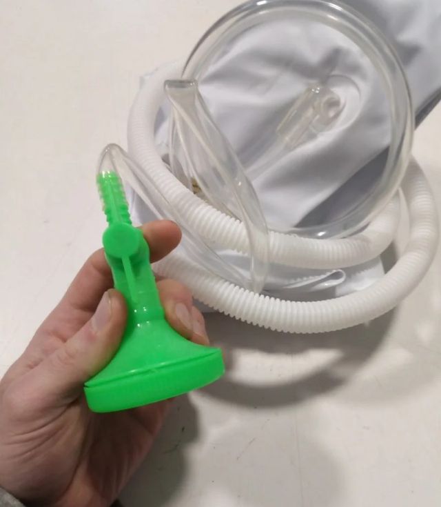 Lavatesta Gonfiabile Lavandino 1m Tubo 65*55*25cm