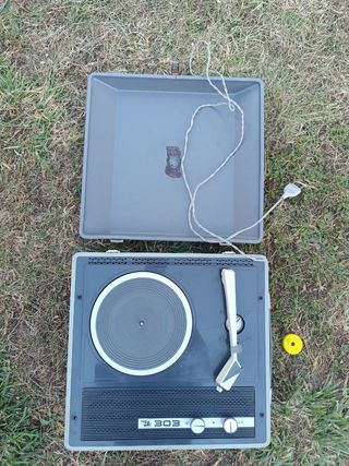 Tocadiscos antiguo