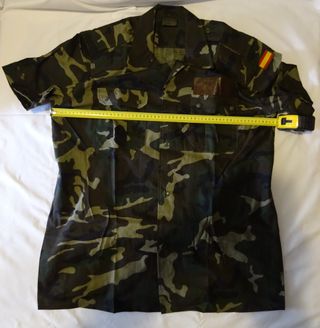 Camisola T-5 Manga corta Mimetizado Boscoso NUEVA