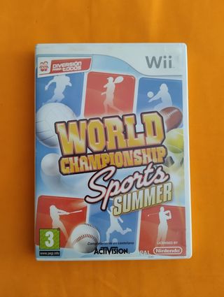 WORLD CHAMPIONSHIP SPORTS SUMMER WII
