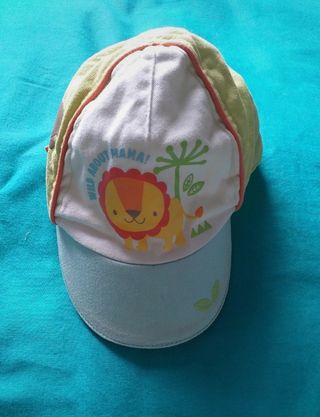2 gorras bebé 3/6 meses 