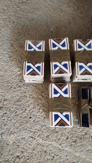 Azulejos antiguos en buen estado