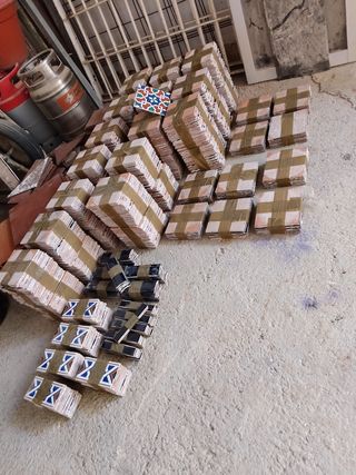 Azulejos antiguos en buen estado