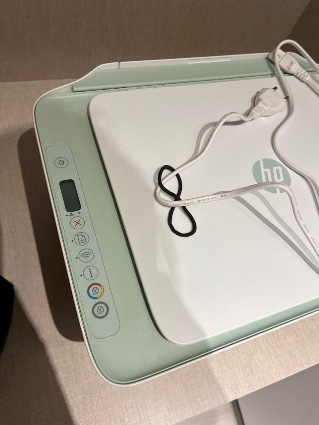 Impresora Hp aguamarina