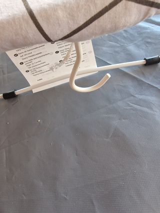 Tabla de planchar de sobremesa.