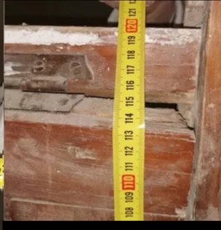 Ventanal antiguo completo 219 cm x 119cm