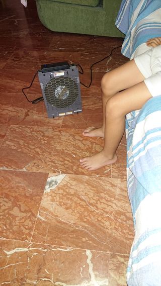 Ventilador con asas