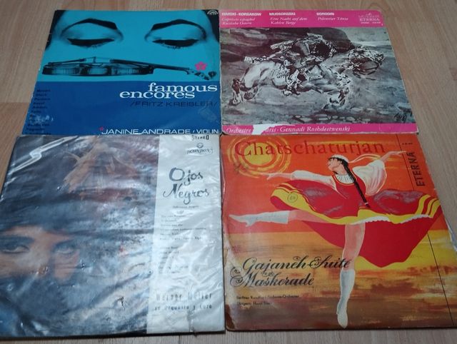 Lote 4 discos de Vinilo Música