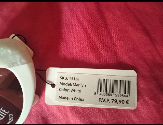 Gafas de sol Marilyn Starlite Blancas