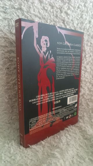 Vivir un gran amor, película dvd