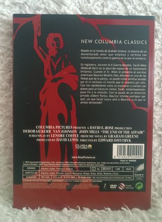 Vivir un gran amor, película dvd