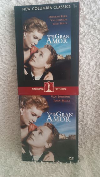 Vivir un gran amor, película dvd